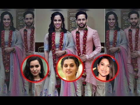 Saina Nehwal Is MARRIED To Parupalli Kashyap | Shraddha Kapoor, Gauahar Khan CONGRATULATE Her