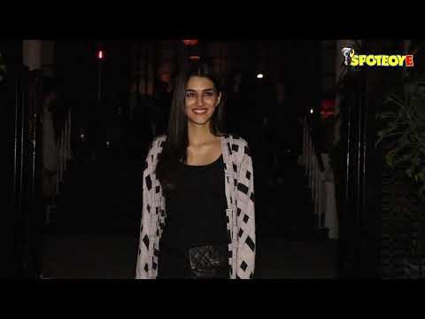 SPOTTED: Kriti Sanon | Karan Johar | Sanjay Kapoor At Soho