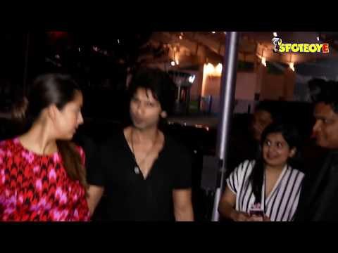 Shahid Kapoor SPOTTED With Wife Mira Rajput At Bandra BKC