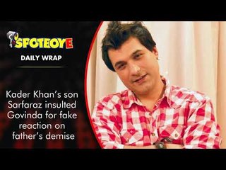 Top 5 News Of The Day: Kader Khan's Son INSULTS Govinda | Kangana Reacts On Rani's #MeToo Opinion