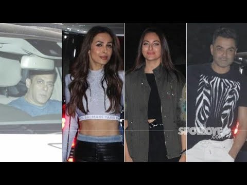 Sohail Khan’s Son's Birthday Bash: Salman Khan, Malaika Arora, Sonakshi Sinha, Bobby Deol Attend