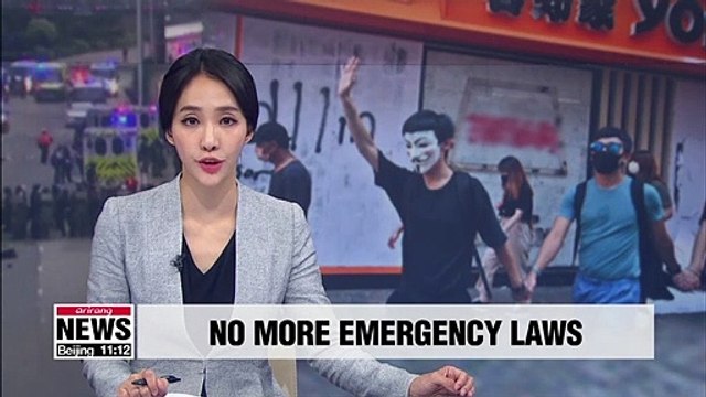 Hong Kong leader Carrie Lam says no plans to use emergency powers for other laws