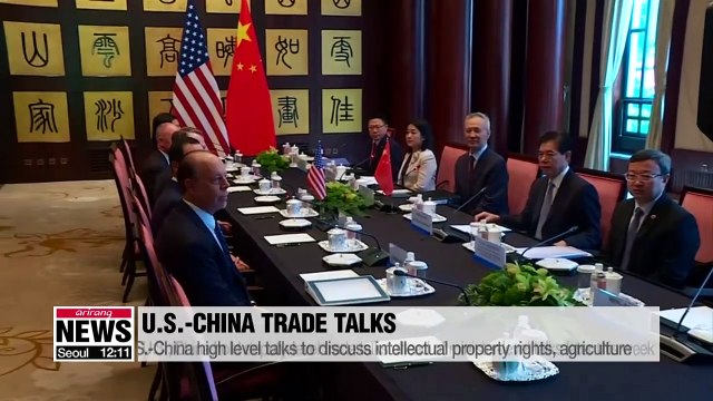 U.S. blacklists 28 Chinese entities while trade talks are set to resume Thursday