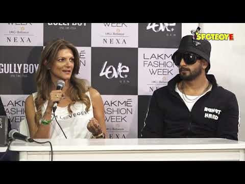 Ranveer Singh Turns 'Gully Boy' At Lakme Fashion Week | Walks The Ramp For Gullygen
