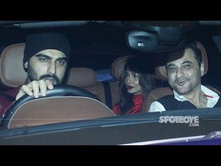 Download Video: Lovebirds Malaika Arora And Arjun Kapoor Arrive Together At Ritesh Sidhwani's Christmas Bash