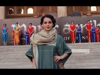 Kangana Ranaut Launches Bharat Song From Manikarnika With Grandeur