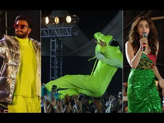 OMG! Ranveer Singh JUMPS On Fans At Gully Boy Music Launch