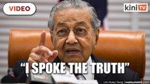 Dr Mahathir: It's up to the Malays to restore their own dignity