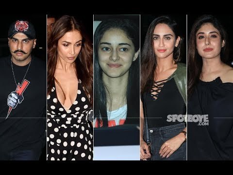 Arjun Kapoor-Malaika Arora, Ananya Panday,Krystle D’Souza, Kritika Kamra Make A Splash At Soho House