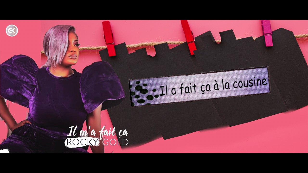 Rocky Gold - Il m'a fait ça ( Vidéo lyrics ) 2019