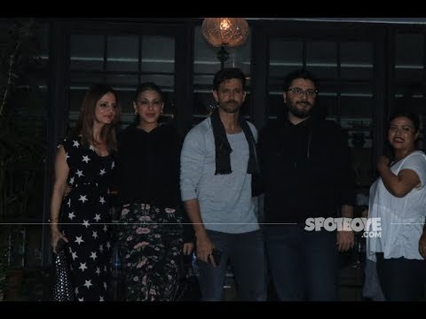 Hrithik Roshan Birthday BASH: Ex-Wife Sussanne Khan, Sonali Bendre, Mira Rajput | SpotboyE