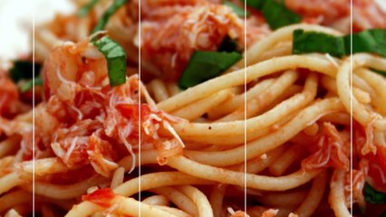 MÓN ĂN CỦA NGÔI SAO II ĂN CUA LỘT VÀ PASTA RAU CỦ II YANNEWS