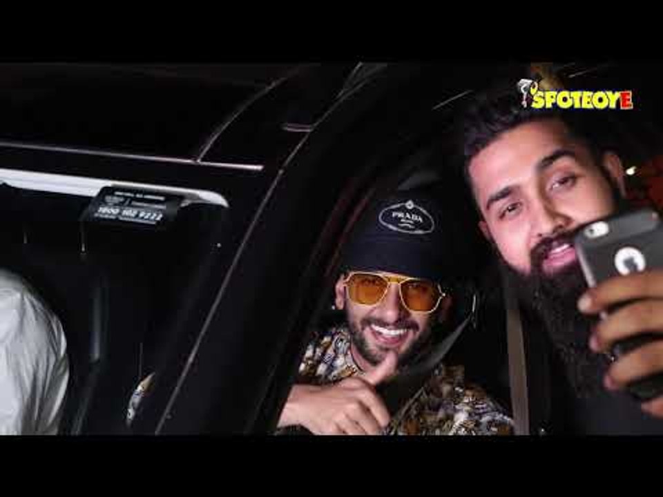 Ranveer Singh, Alia Bhatt And Zoya Akhtar At A Special Screening SCREENING Of 'Gully Boy'