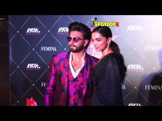 Deepika, Ranveer, Ankita Lokhande, Raveena Tandon & Others At NYKAA Femina Beauty Awards 2019