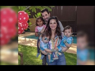 Sunny Leone's Twin Sons Turn 1, Actress Puts Out An Emotional Post