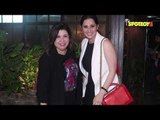 Farah Khan And Sania Mirza At Pali Village Cafe, Bandra