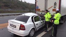 Anadolu Otoyolu'nda zincirleme trafik kazası: 4 yaralı - DÜZCE