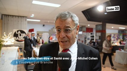 au Salon Bien-être et Santé avec Jean-Michel Cohen à Coudekerque-Branche