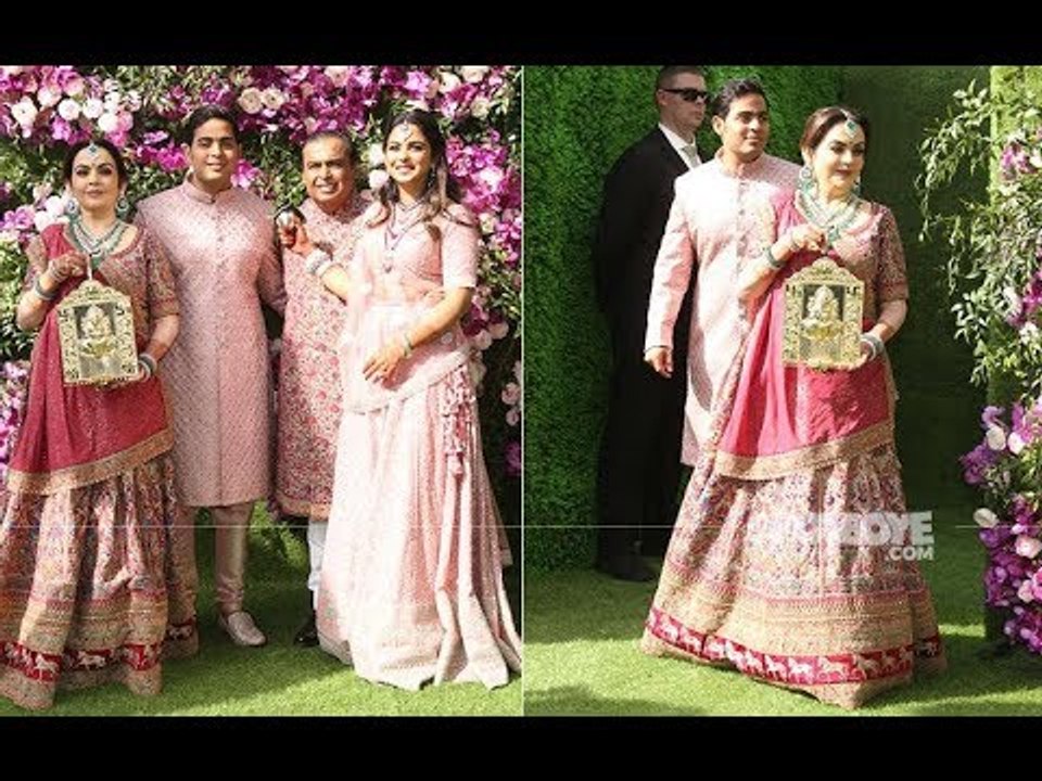Akash Ambani- Shloka Mehta Wedding Pictures: The Ambanis Exude Royalty