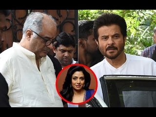 Sridevi’s 1ST Death Anniversary: Boney And Anil Kapoor Reach Chennai For Prayer Meet