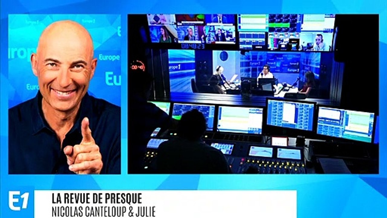 Marine Le Pen accuse Emmanuel Macron de plagiat : "Au voleur ! Pourquoi il me vole mon immigration ?" (Canteloup)