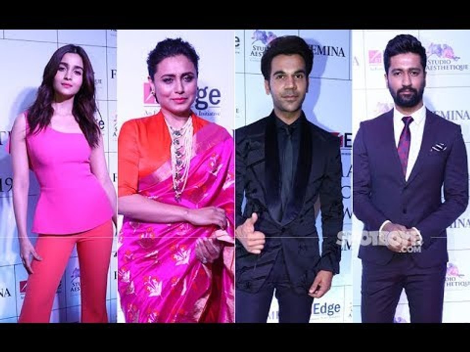 Alia Bhatt, Rajkummar Rao, Vicky Kaushal & other celebs attend ET Edge Maharashtra Achievers' Awards