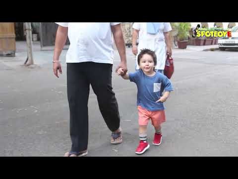 SPOTTED: Taimur Ali Khan In Bandra
