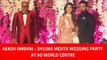 Shilpa Shetty Kundra With Husband Raj Kundra, Boney Kapoor At Akash-Shloka Wedding Party Mumbai
