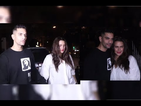 SPOTTED: Neha Dhupia With Angad Bedi At Soho House & Bhumi Pednekar At Juhu