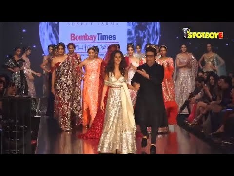 Malaika Arora, Nushrat Bharucha, Sunny Leone & Shibani Walk Ramp at Bombay Times Fashion Week