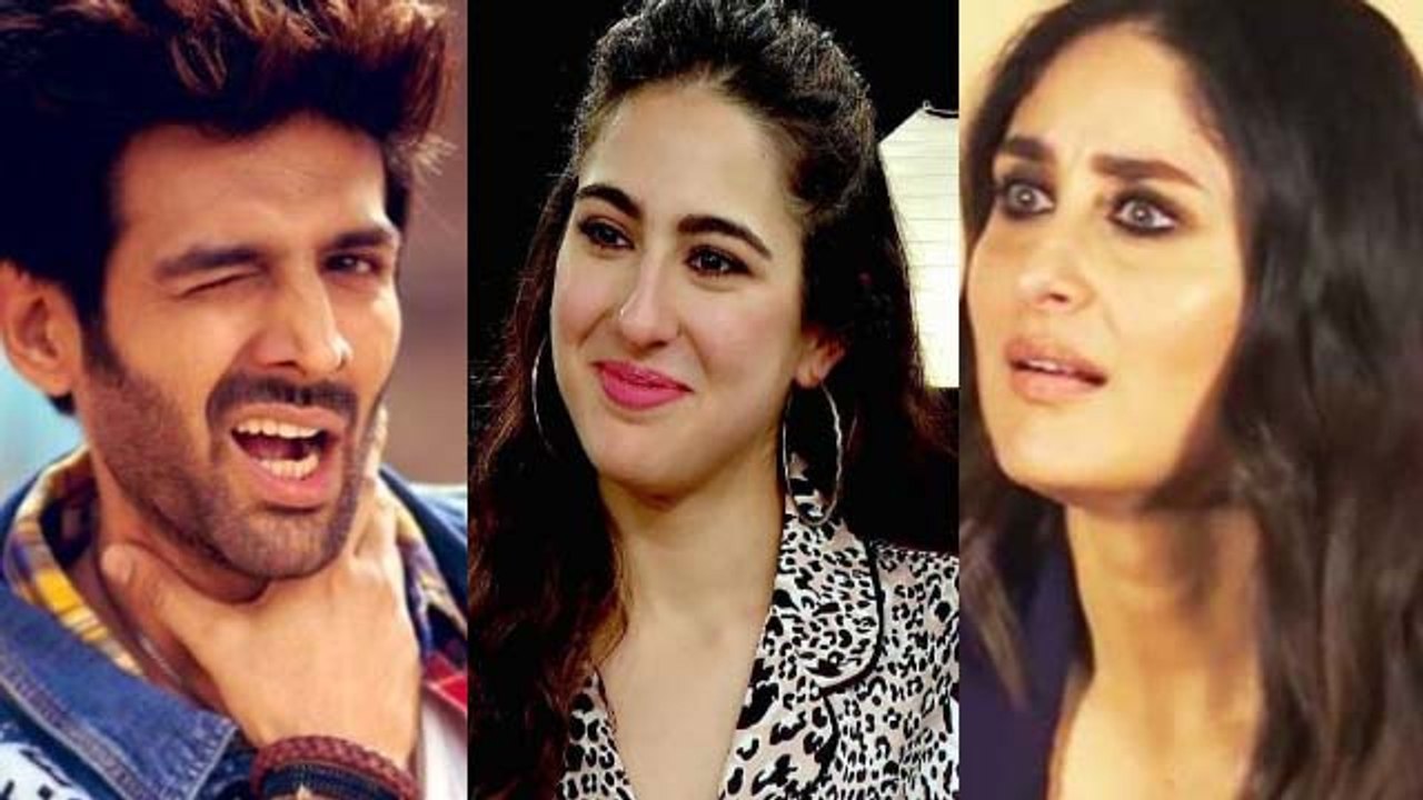 Sara Ali Khan पर Kartik ने बोला ये, जिस पर Kareena Kapoor Khan ने दिया ये Reaction | FilmiBeat