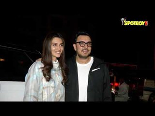 SPOTTED: Ranveer Singh With His Family, Kriti Sanon, Kartik Aaryan At Soho House