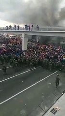 Ekvador'da eylemler sürüyor