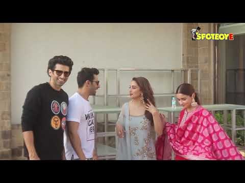 KALANK: Alia Bhatt, Varun Dhawan, Madhuri Dixit & Aditya Roy Kapur Promote Their UPCOMING Film