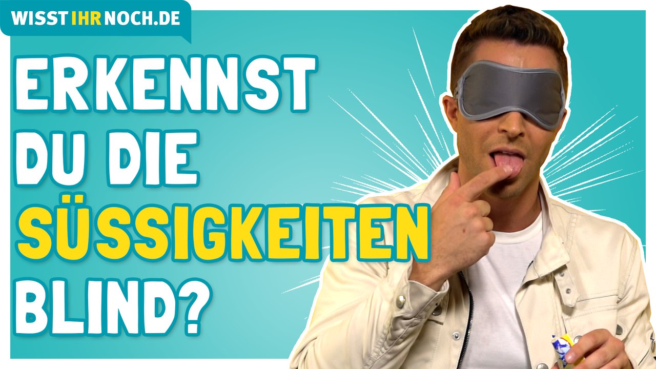 Julian David - Blind Süßigkeiten probieren  | Wisst ihr noch?