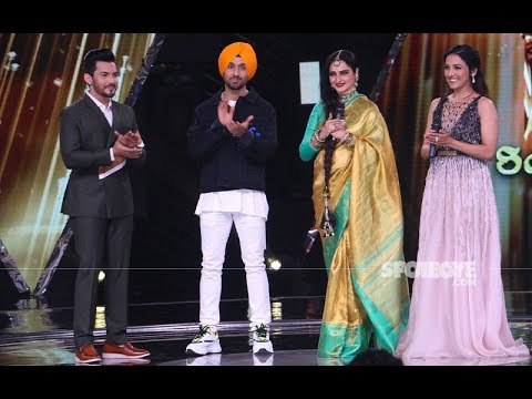 Veteran Actress Rekha Featured In A Special Episode Of The Rising Star 3 | PHOTOS