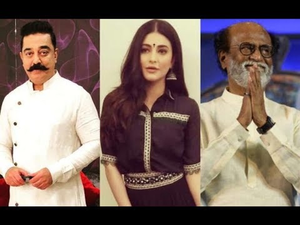 Rajinikanth, Kamal Haasan & Shruti Haasan Cast Their Vote For Lok Sabha Elections 2019