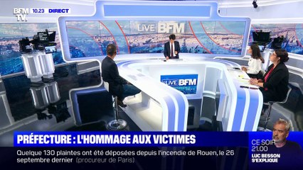 Préfecture : l'hommage aux victimes (2/2) - 08/10