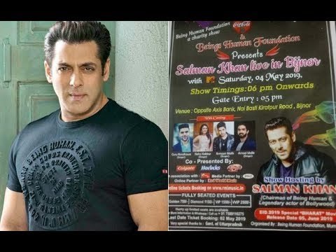 Salman Khan's Name Falsely Used In A Charity Event Advertisement; Actor Informs Fans About Fraud
