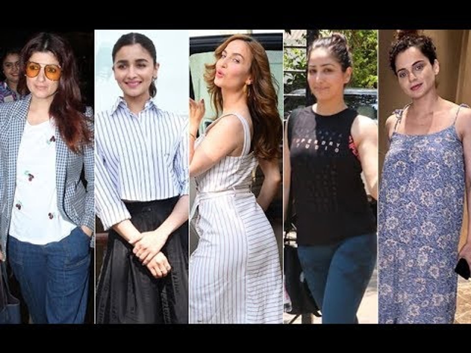 STUNNER OR BUMMER: Twinkle Khanna, Alia Bhatt, Elli AvrRam, Yami Gautam Or Kangana Ranaut?