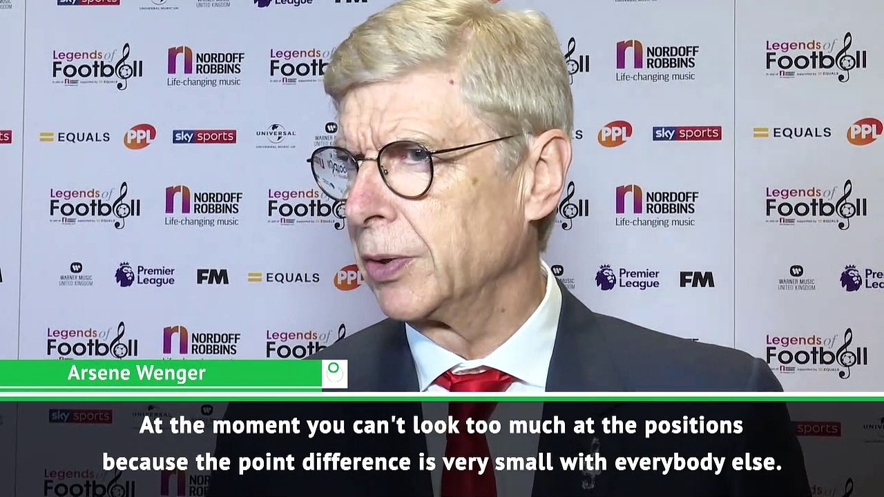 As long as you aren't too far away you can hope - Wenger on Arsenal's title chances