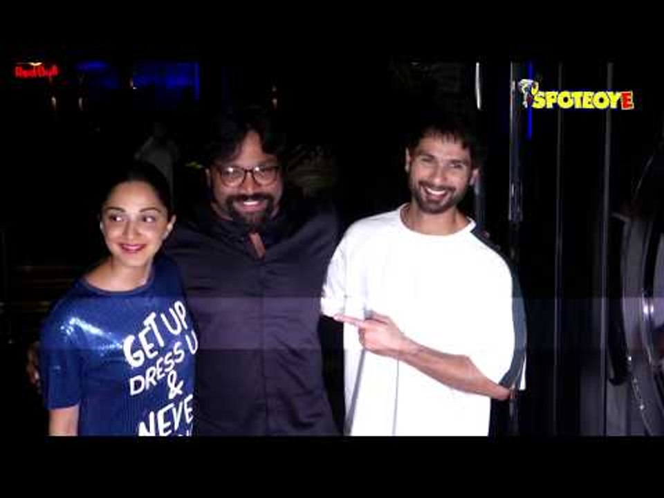 SPOTTED! Shahid Kapoor, Kiara Advani & Others A...