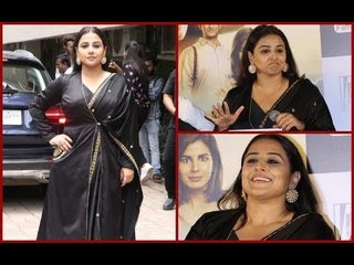 FASHION CULPRIT OF THE DAY: Vidya Balan, Black Is Not Always Safe! | SpotboyE