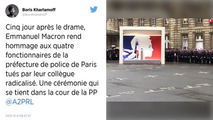 Attaque à la préfecture de police : Emmanuel Macron va rendre hommage aux victimes, qui seront décorées