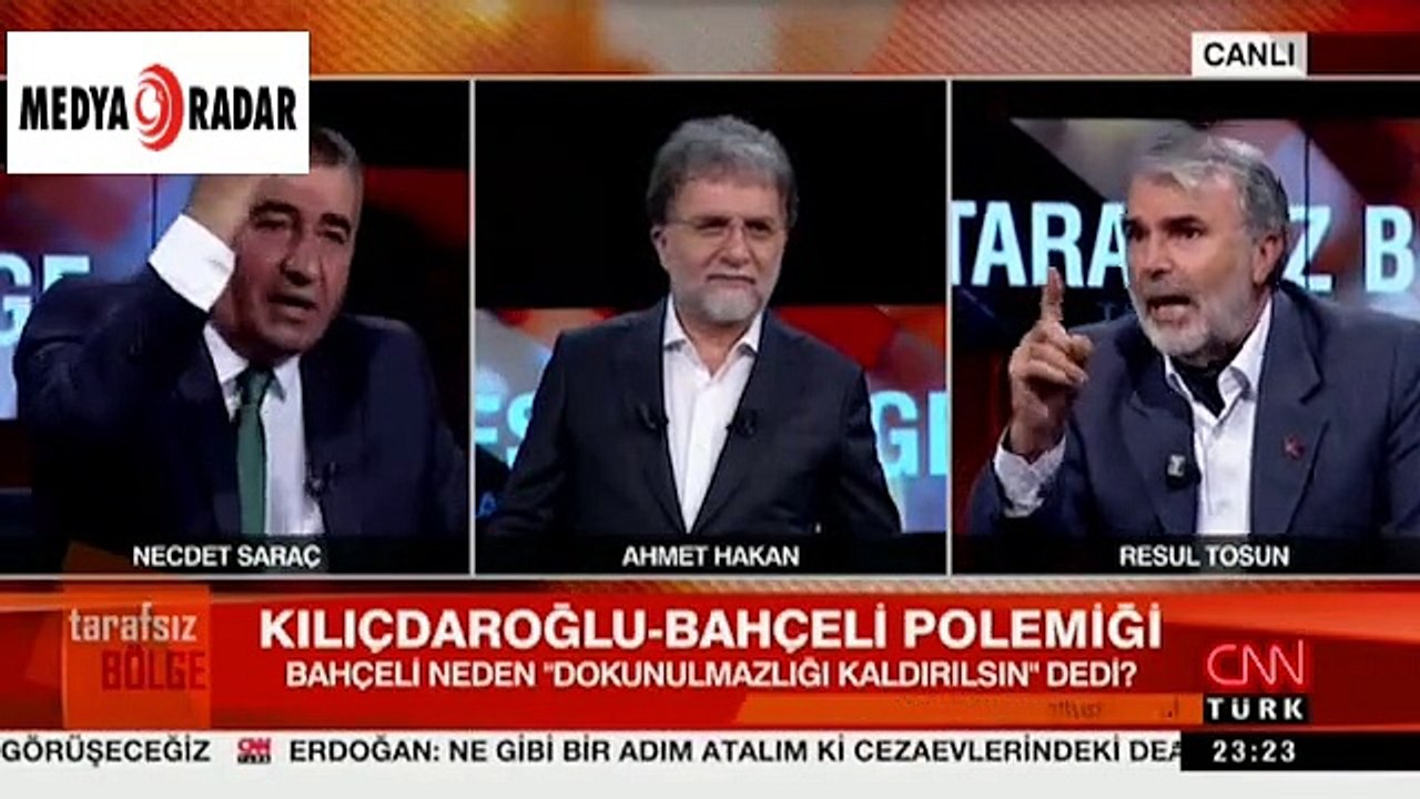 Tarafsız Bölge canlı yayınında birbirlerine girdiler! Allah belanı versin!