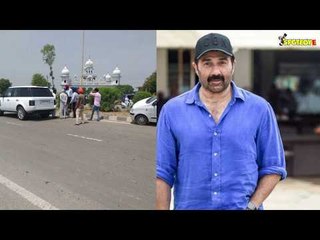 OMG! Sunny Deol's Car Meets With An Accident