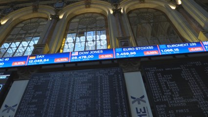 El Ibex 35 se pasa al color rojo tras una apertura en positivo y pone en riesgo los 9.000 puntos