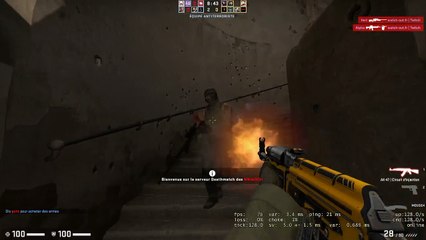 Temps fort CSGO | Doublette a AK47