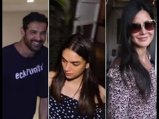 SPOTTED! John Abraham At Karan Johar's House, Aditi Rao Hydari & Katrina Kaif At Versova