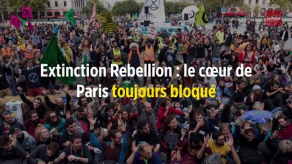 Extinction Rebellion : le cœur de Paris toujours bloqué